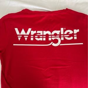 Wrangler cropped t shirt